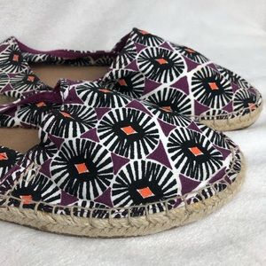 Old Navy Purple and Black Espadrilles NWOT